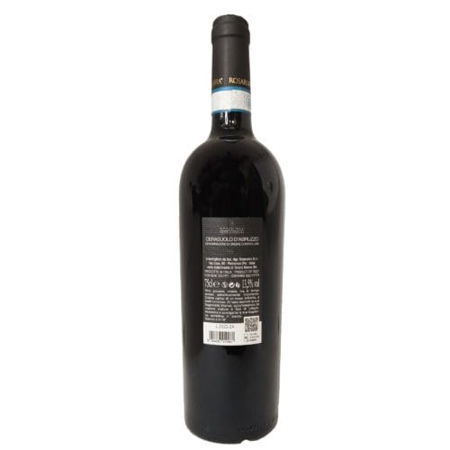 rosarubra cerasuolo d'abruzzo retro-enoteca san lorenzo riccione
