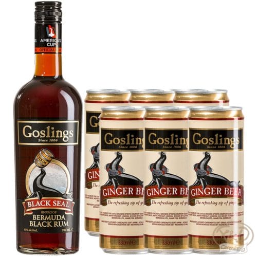Dark'n Stormy Kit - Gosling's Rum + Gosling's Ginger Beer