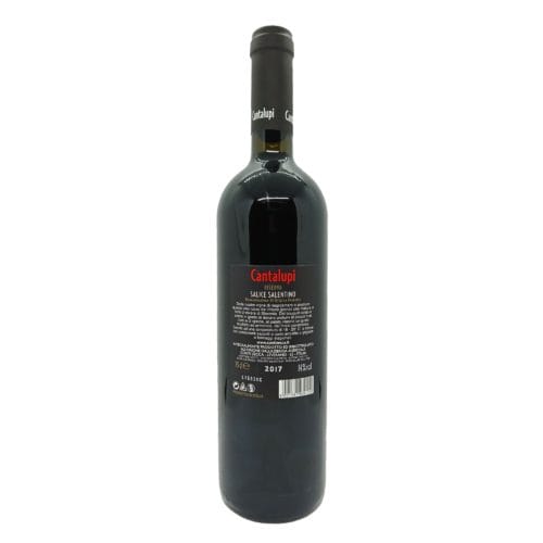 Conti Zecca Salice Salentino Dop Riserva Cantalupi 2017 - immagine 2