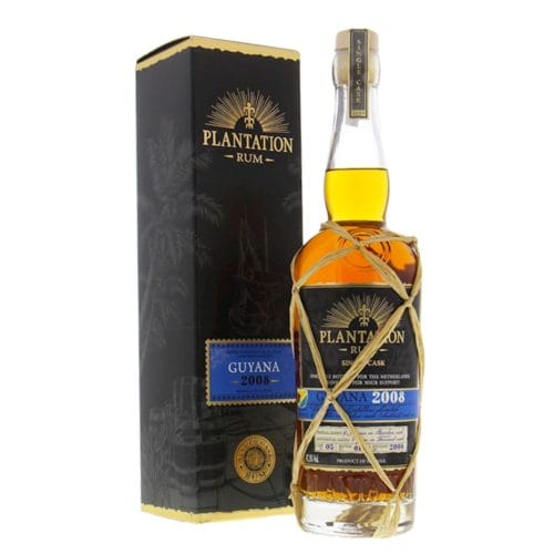 Rum Guyana 2008 Demerara Zebra Single Cask - Plantation 70cl (Astucciato)