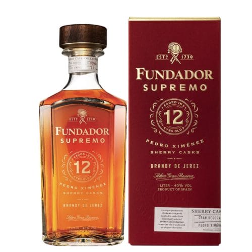 Brandy Supremo 12 Anni Solera Grand Reserve - Fundador 70cl