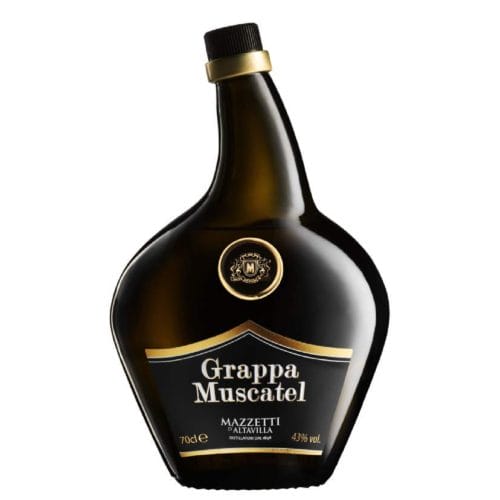 Mazzetti Grappa Invecchiata Muscatel 70cl (Astucciata)