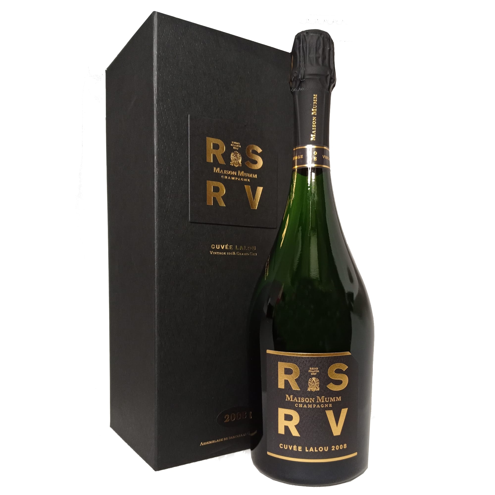 RSRV Mumm Champagne Brut Couvèe Lalou 2008 (Astucciato