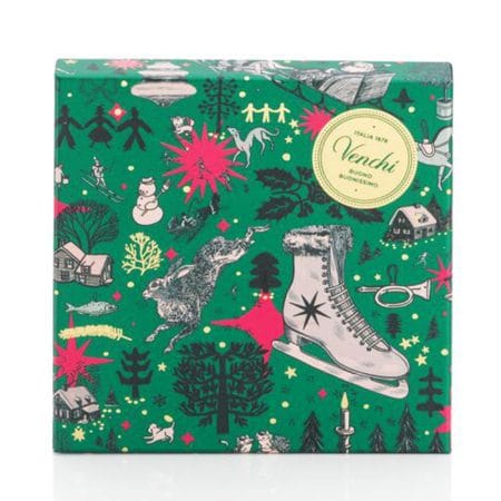 venchi cofanetto regalo verde Anna Higgie-enoteca san lorenzo riccione