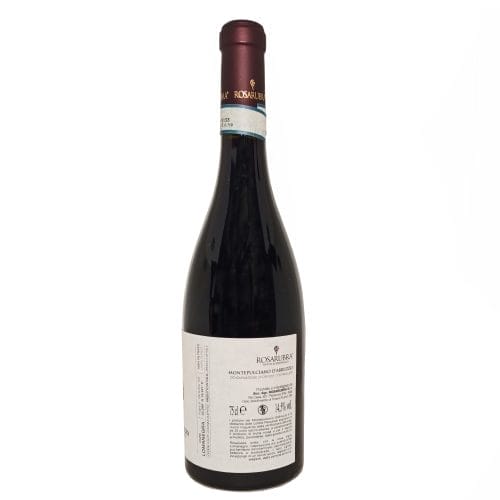 rosarubra vigna lomanegra montepulciano d'abruzzo retro-enoteca san lorenzo riccione