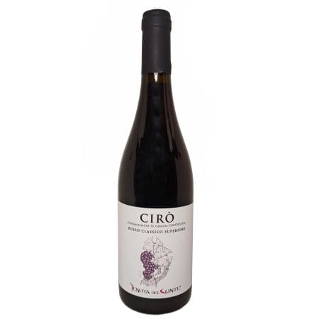 tenuta del conte cirò rosso-enoteca san lorenzo riccione